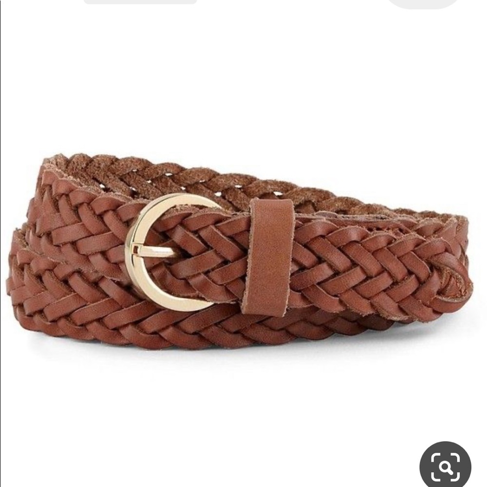 MNG by Mango® Brown Braided Belt